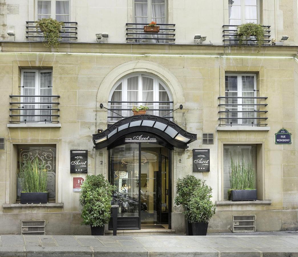 Hotel Ascot Opera Paris Exteriör bild